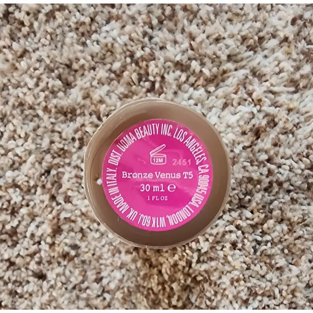 UOMA Beauty By Sharon C, Flawless IRL Skin Perfecting Foundation Bronze Venus T5